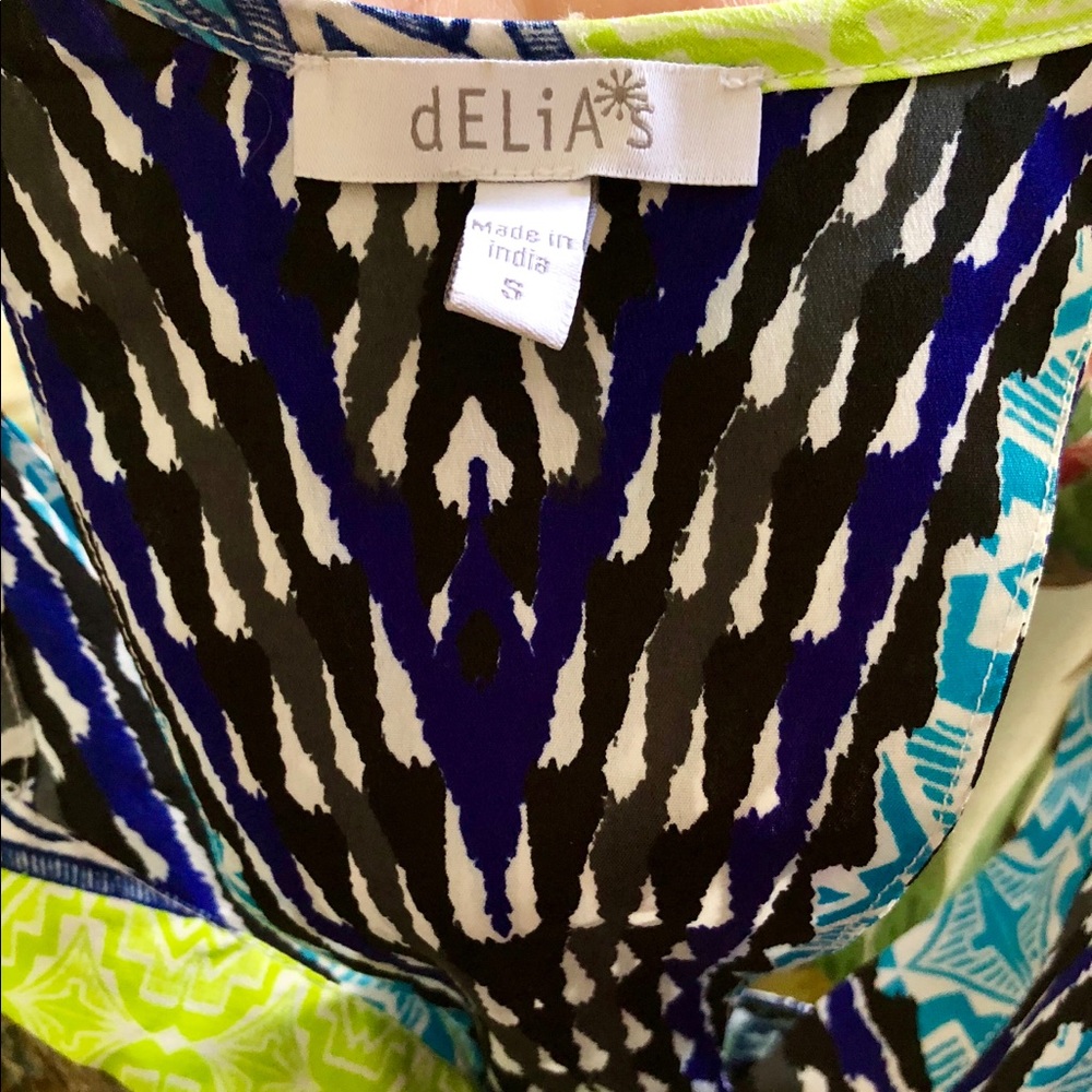 Patterned Silk Tank - Picture 4 of 4